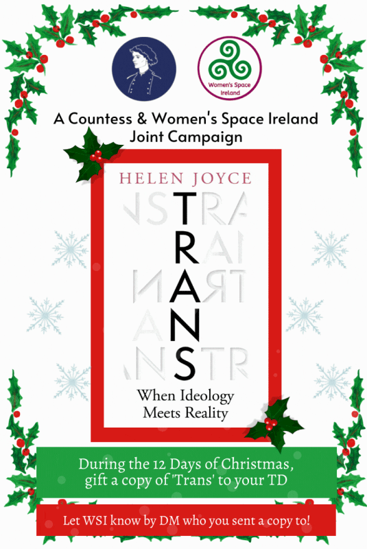 TRANS to TDs - joint Christmas campaign with The Countess
