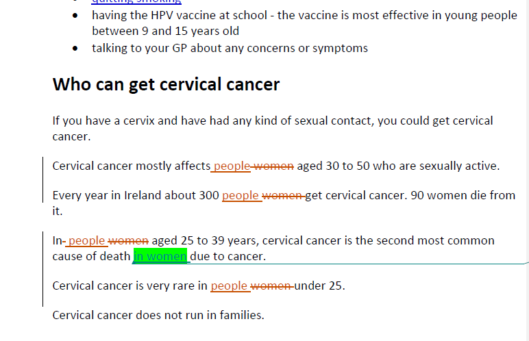 HSE continues to dehumanize women